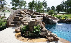 Fountain & Water Features #058 by The Pool Man Inc