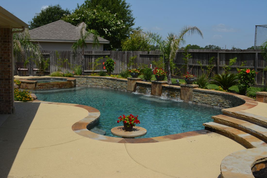 Wellborn Pool #004 by The Pool Man Inc