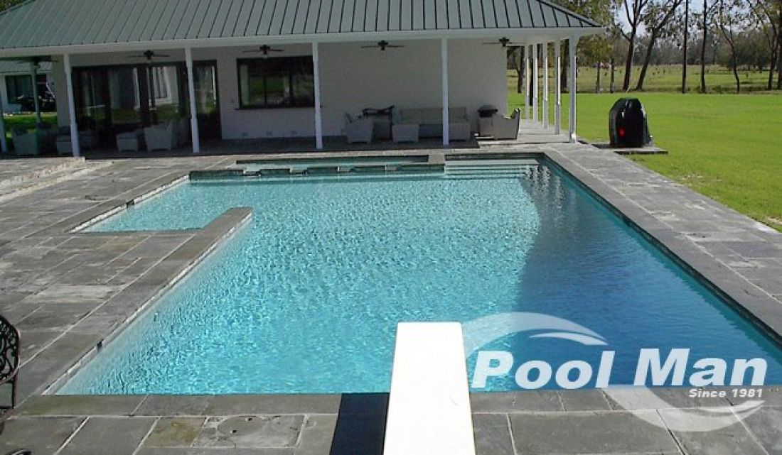 Classic Pool Design #008 by The Pool Man Inc