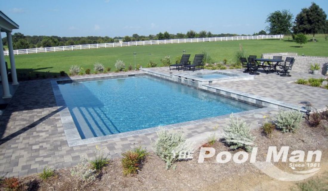 Classic Pool Design #014 by The Pool Man Inc