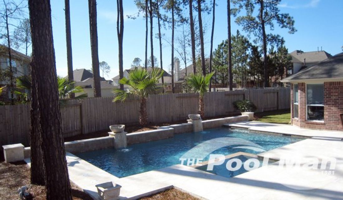 Classic Pool Design #018 by The Pool Man Inc