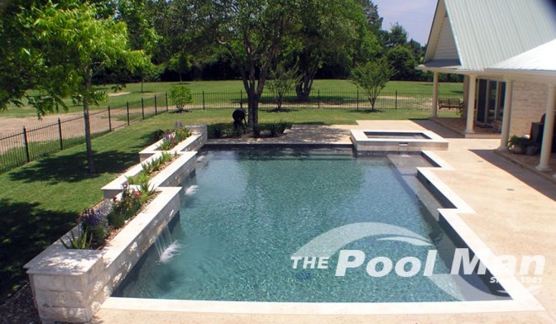 Classic Pool Design #023 by The Pool Man Inc