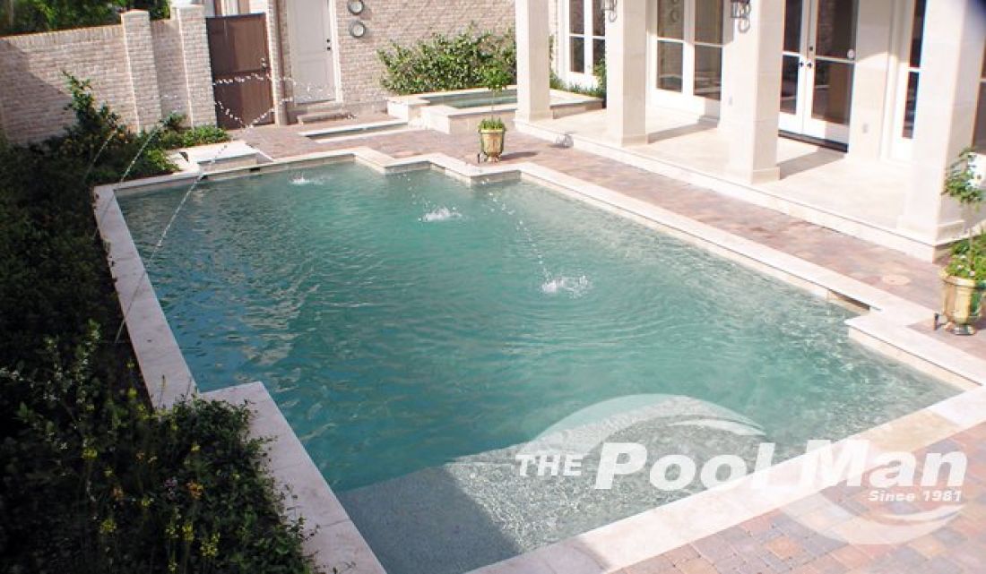 Classic Pool Design #027 by The Pool Man Inc