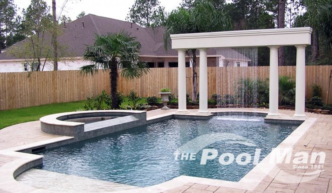 Classic Pool Design #030 by The Pool Man Inc