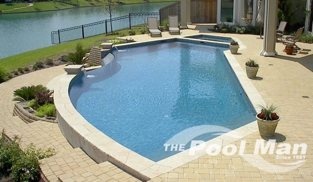 Classic Pool Design #031 by The Pool Man Inc