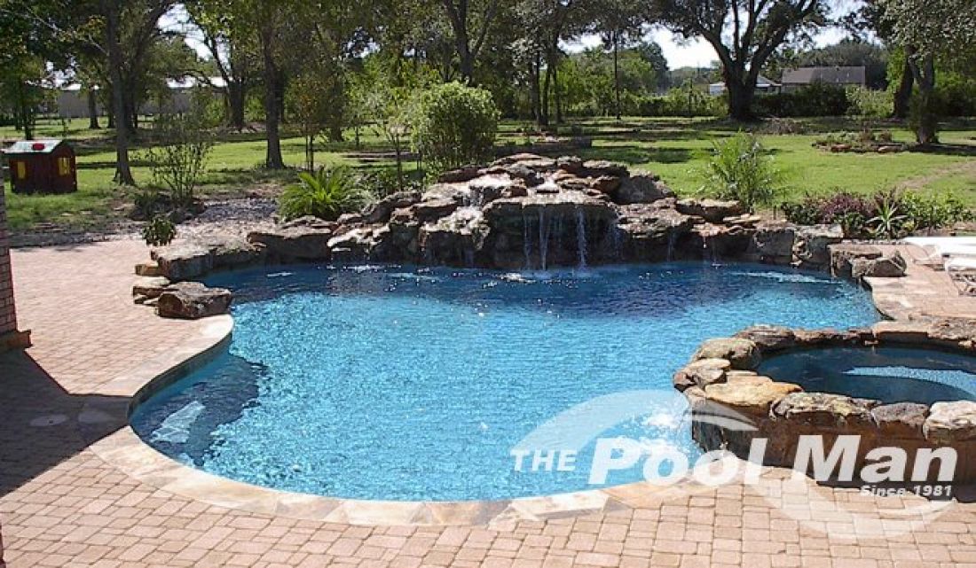 Custom Pool Design #001 by The Pool Man Inc