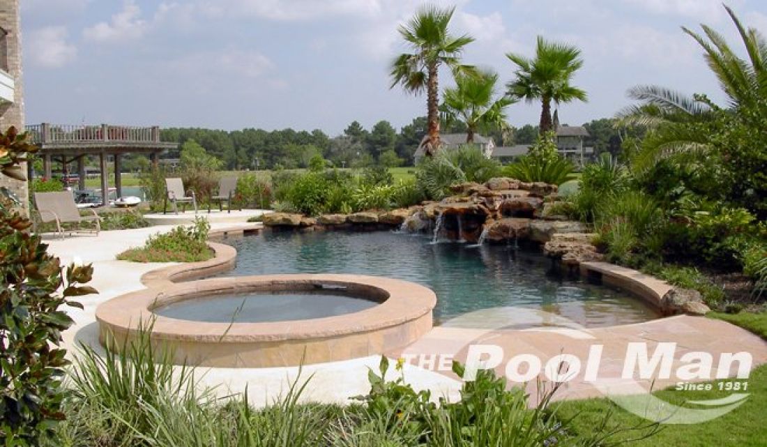 Custom Pool Design #005 by The Pool Man Inc