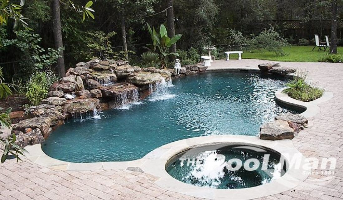 Custom Pool Design #007 by The Pool Man Inc