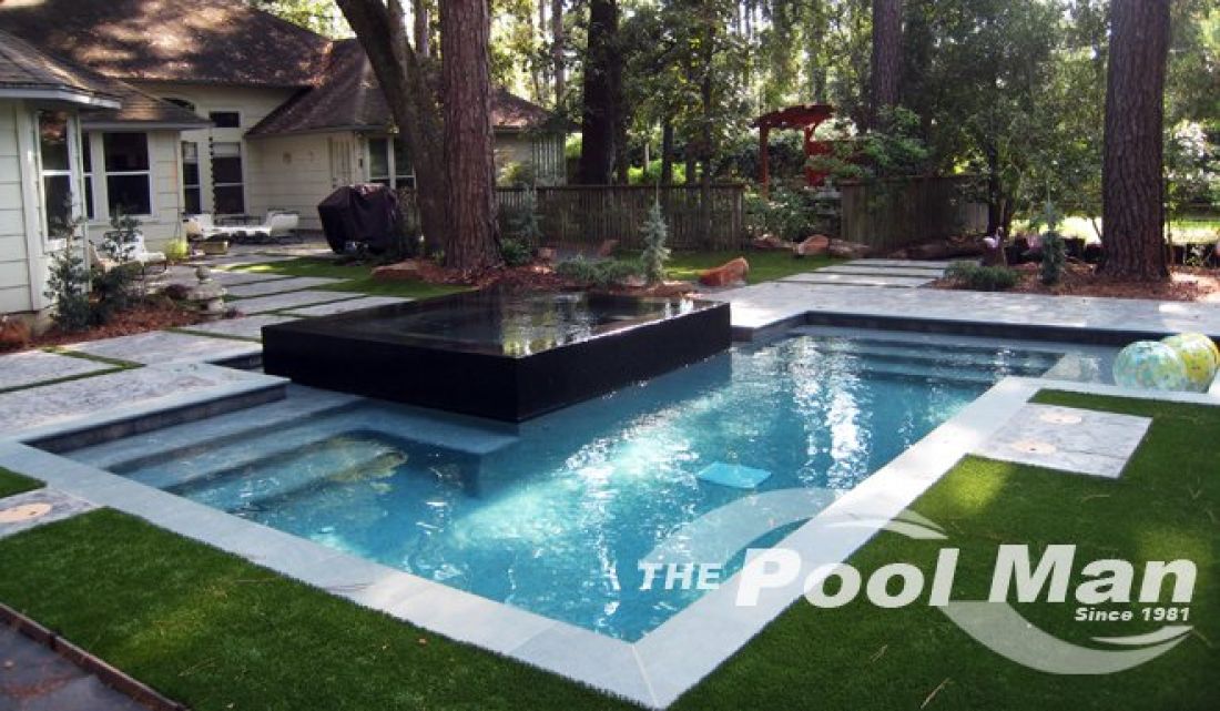 Custom Pool Design #019 by The Pool Man Inc
