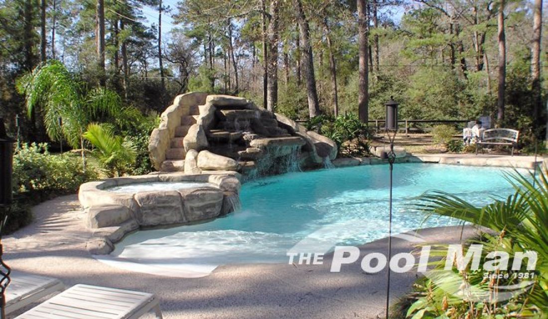 Custom Pool Design #029 by The Pool Man Inc