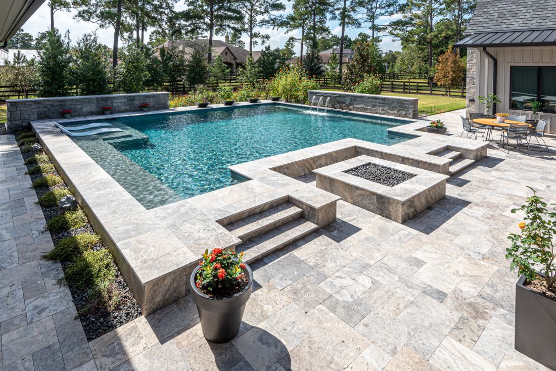 Denney Pool #008 by The Pool Man Inc