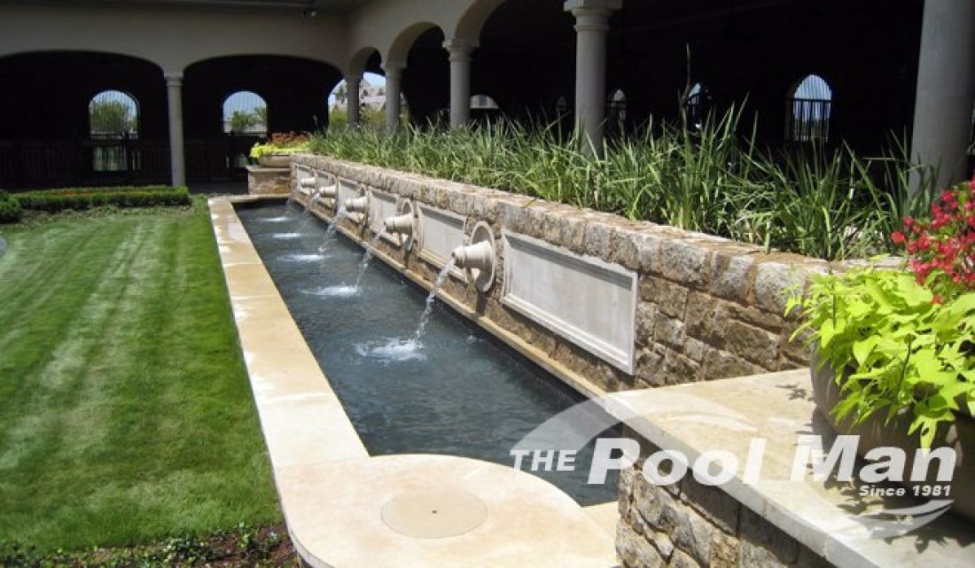 Water Feature #007 by The Pool Man Inc