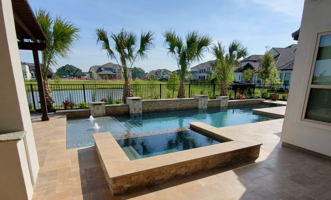 Wood Pool #013 by The Pool Man Inc