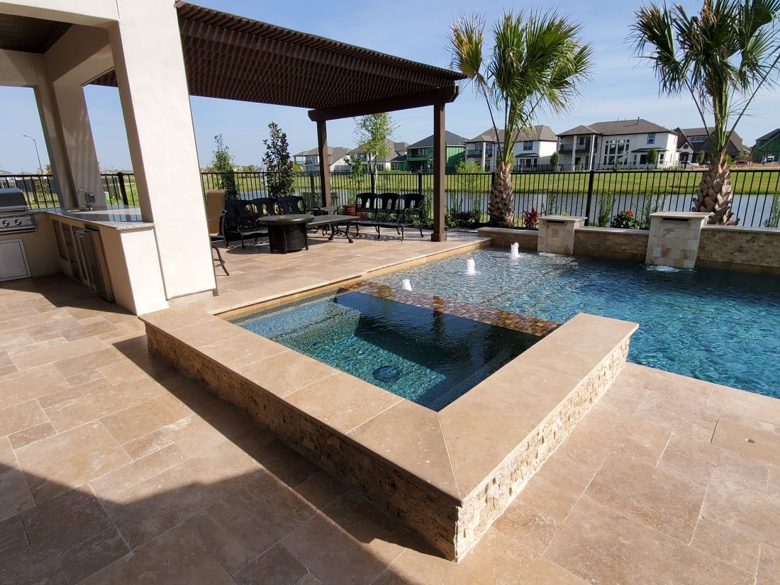 Wood Pool #005 by The Pool Man Inc